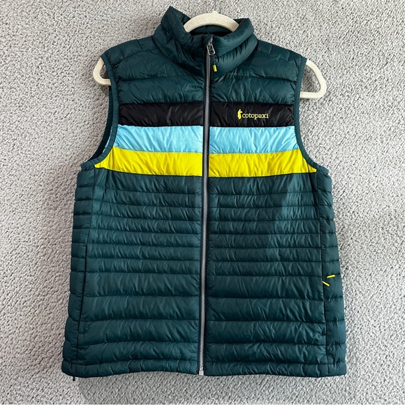 Cotopaxi Fuego Down Vest 800 Fill Power Women’s Medium Teal Green - Picture 1 of 10